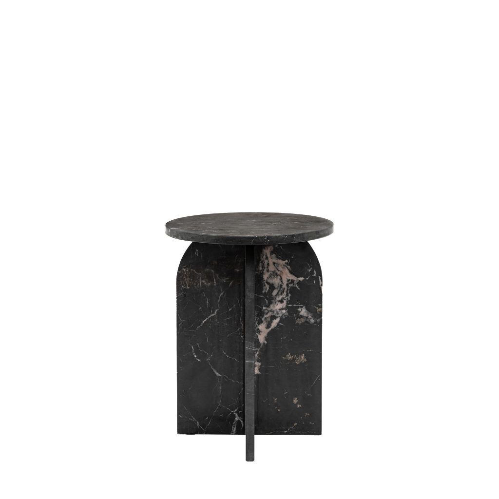 Gallery Direct Amalfi Side Table Black | Shackletons