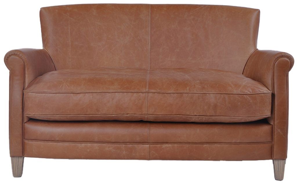 Gallery Direct Mr Paddington Sofa Vintage Brown Leather | Shackletons