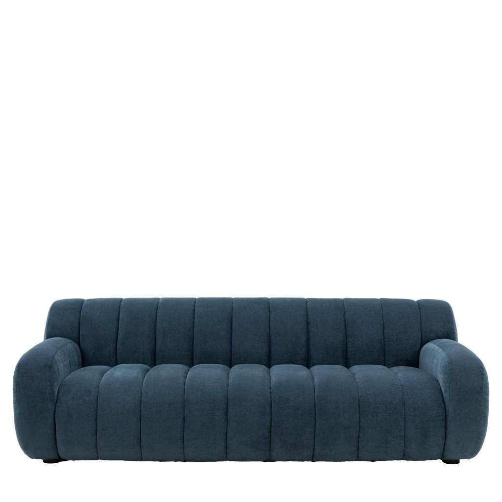 Gallery Direct Coste 3 Seater Sofa Dusty Blue | Shackletons