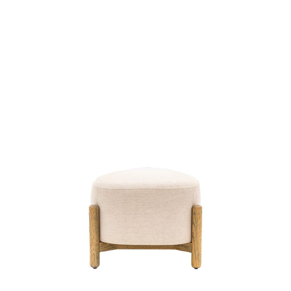Gallery Direct Tindon Footstool Natural | Shackletons