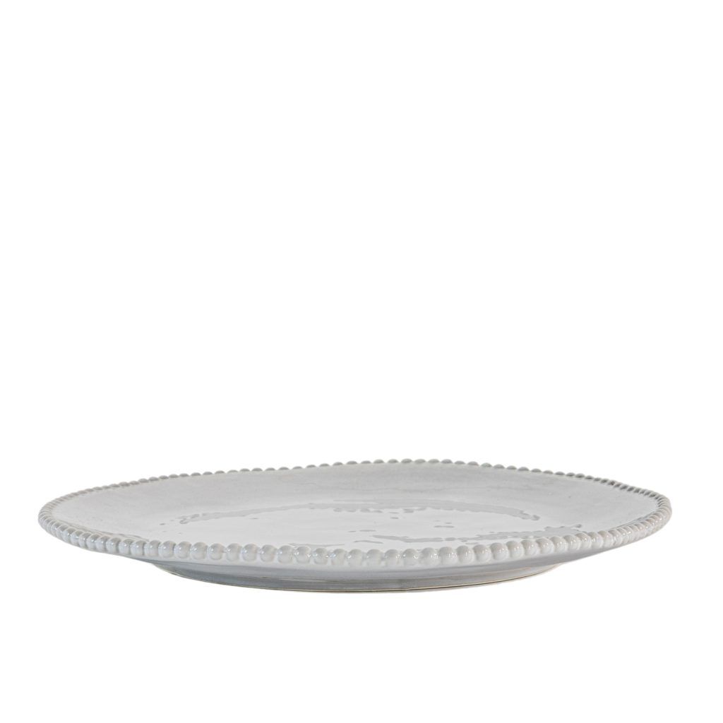 Gallery Direct Organic Beaded Dinner Plate Pack of 4 | Shackletons