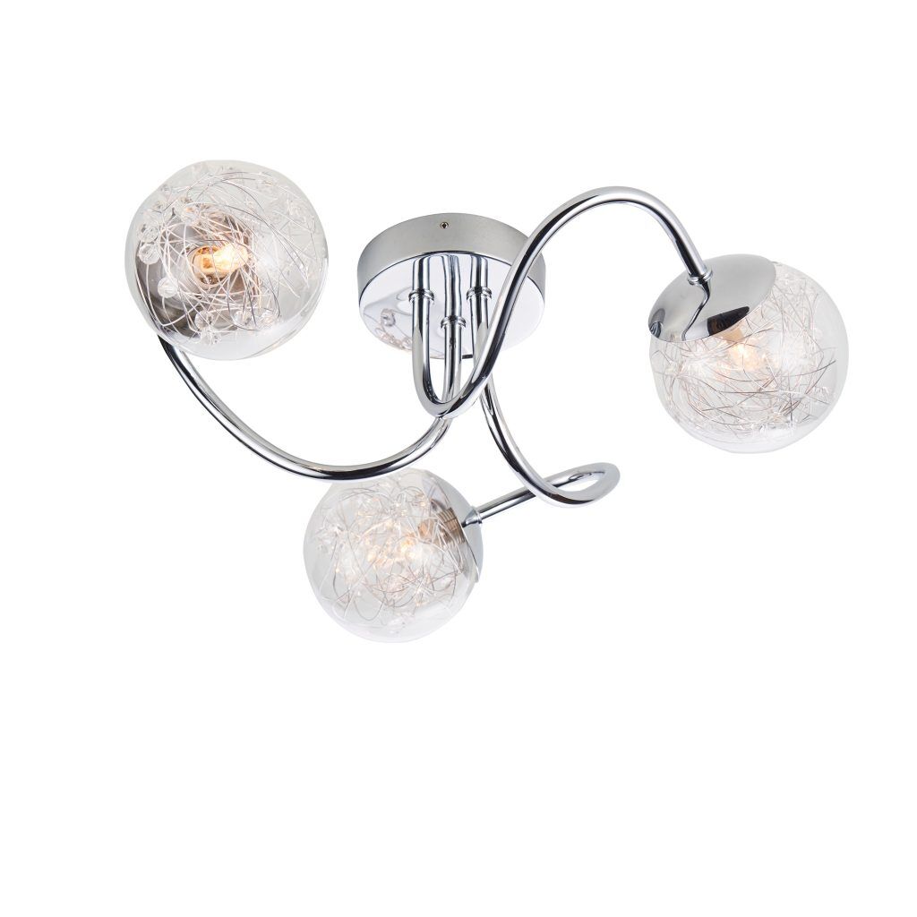 Gallery Direct Auria 3 Ceiling Light | Shackletons