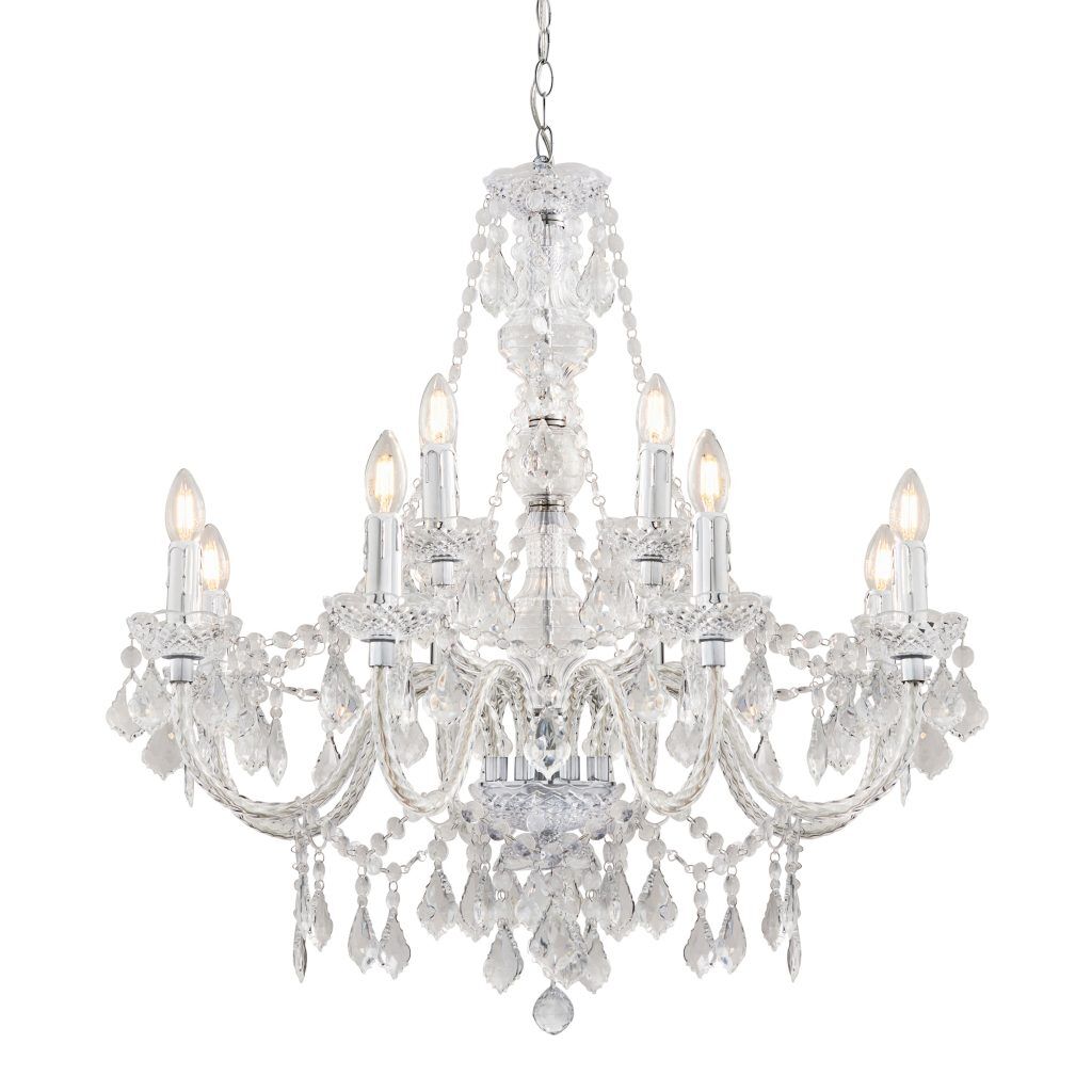 Gallery Direct Trafford 5 Pendant Light Antique Silver | Shackletons