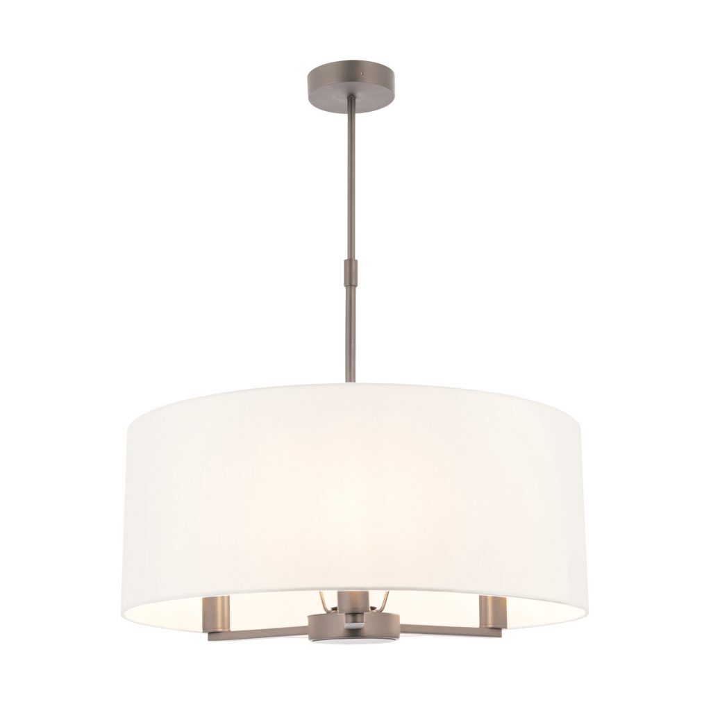 Gallery Direct Daley Pendant Matt Nickel 395 655mm | Shackletons