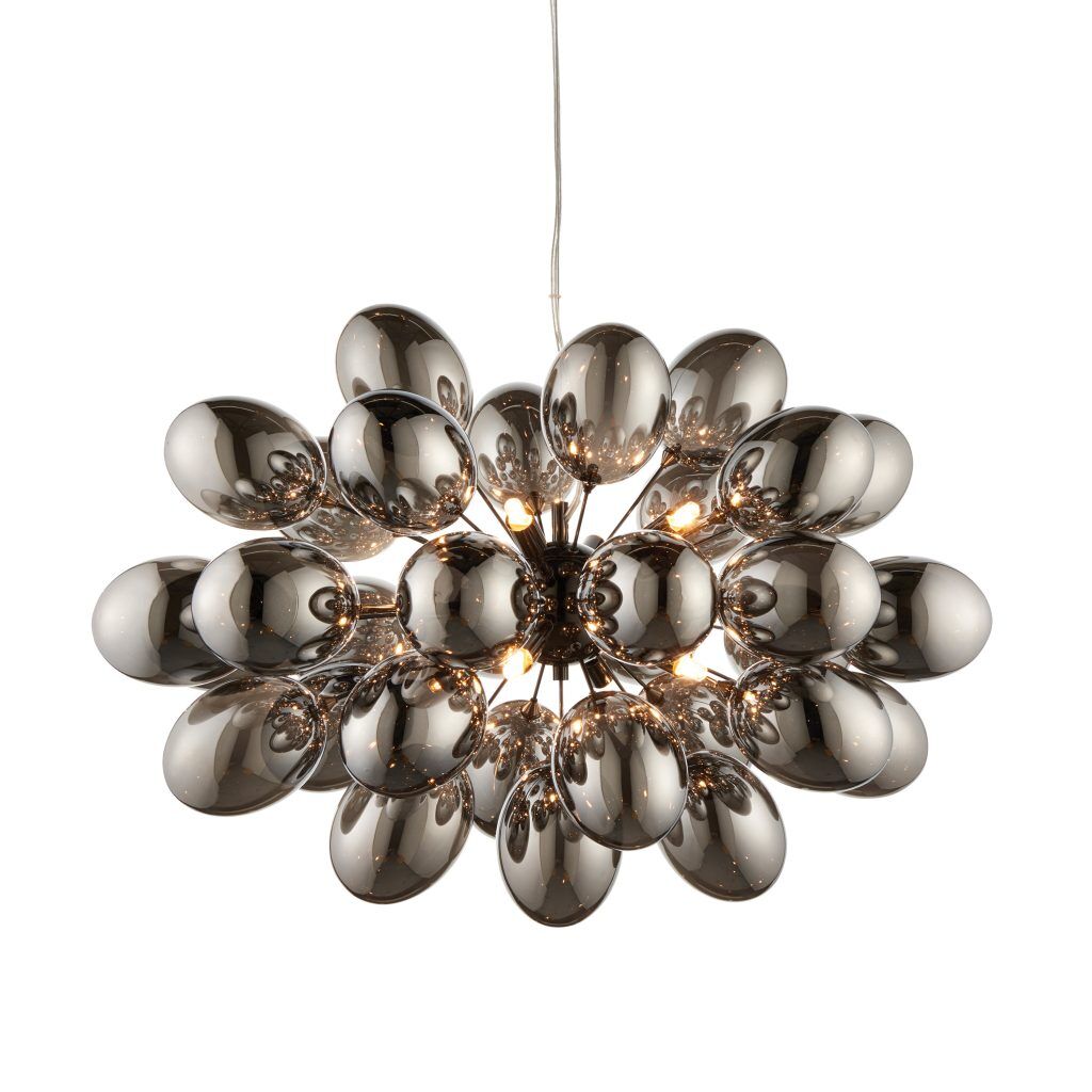 Gallery Direct Infinity 8 Pendant Light Black Chrome | Shackletons
