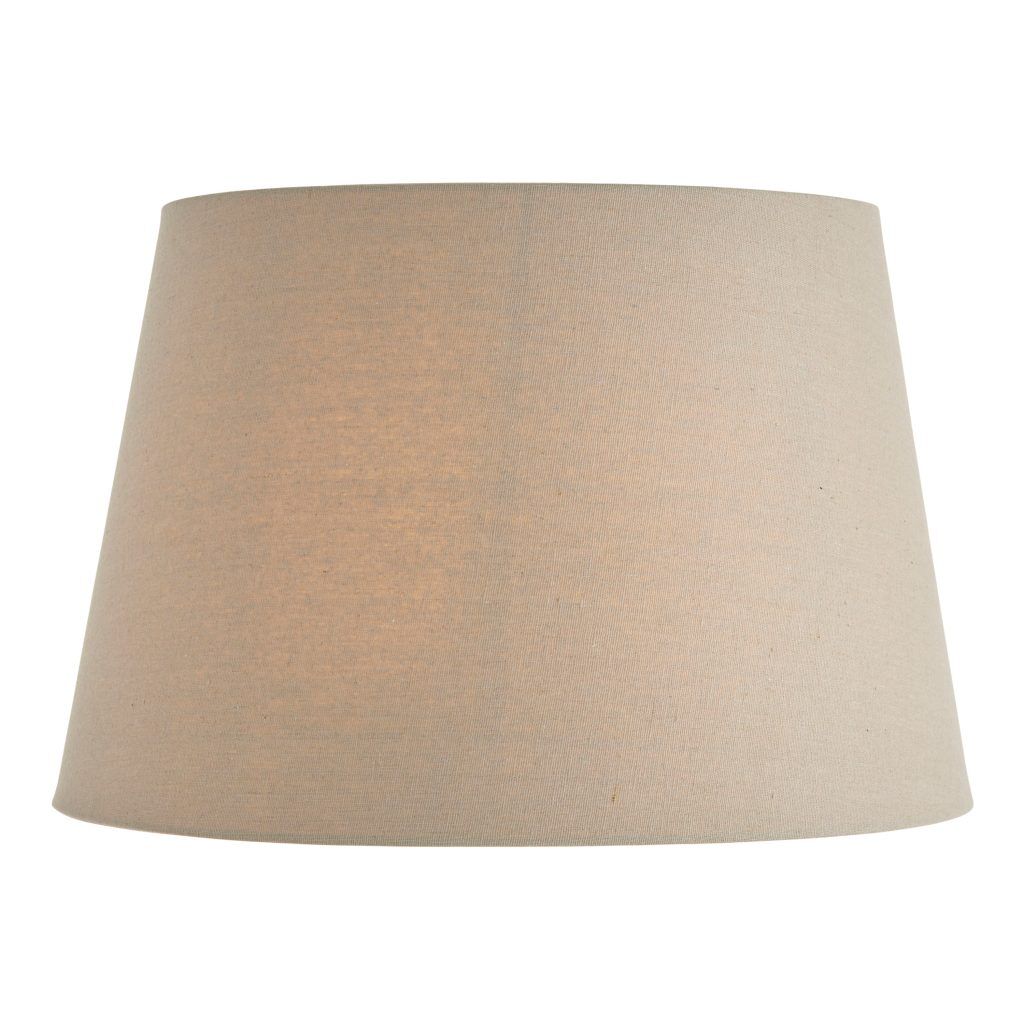 Gallery Direct Cici Shade Grey Faux Linen 260mm | Shackletons