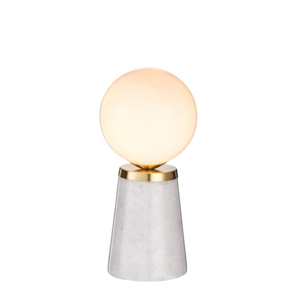 Gallery Direct Otto Table Lamp Marble | Shackletons