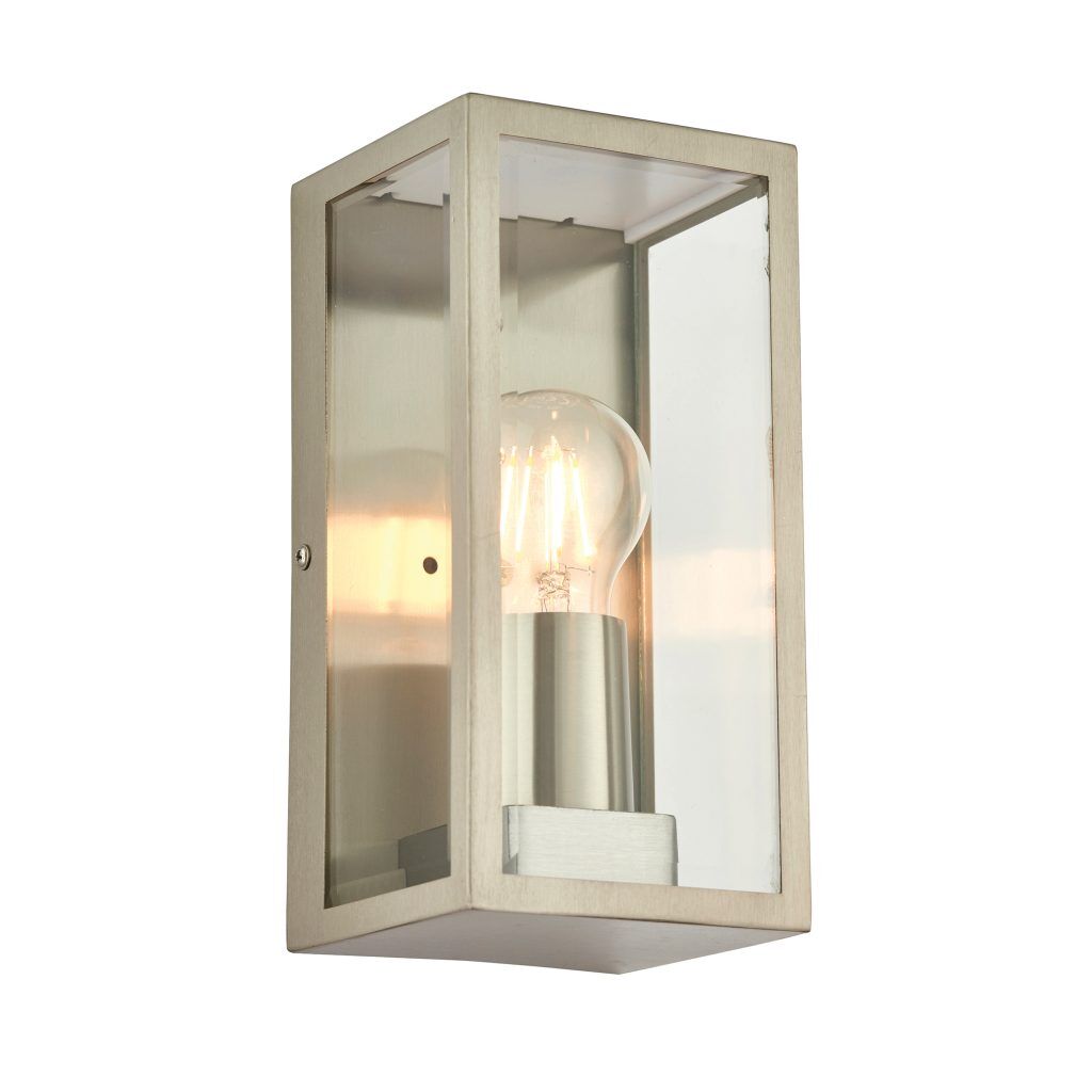 Gallery Direct Oxford Wall Light Brushed Steel | Shackletons