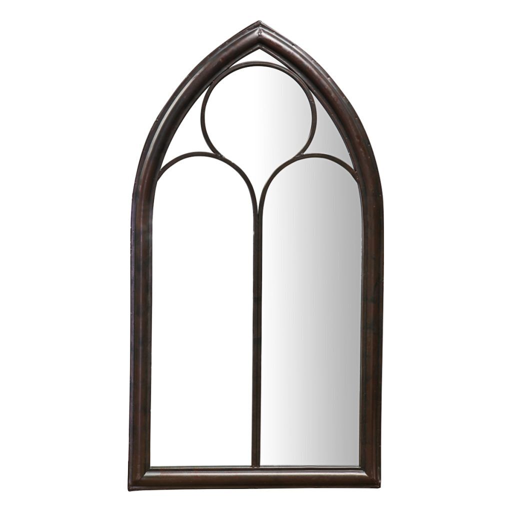 Gallery Direct Monica Outdoor Mirror Noir 610x40x1120mm | Shackletons