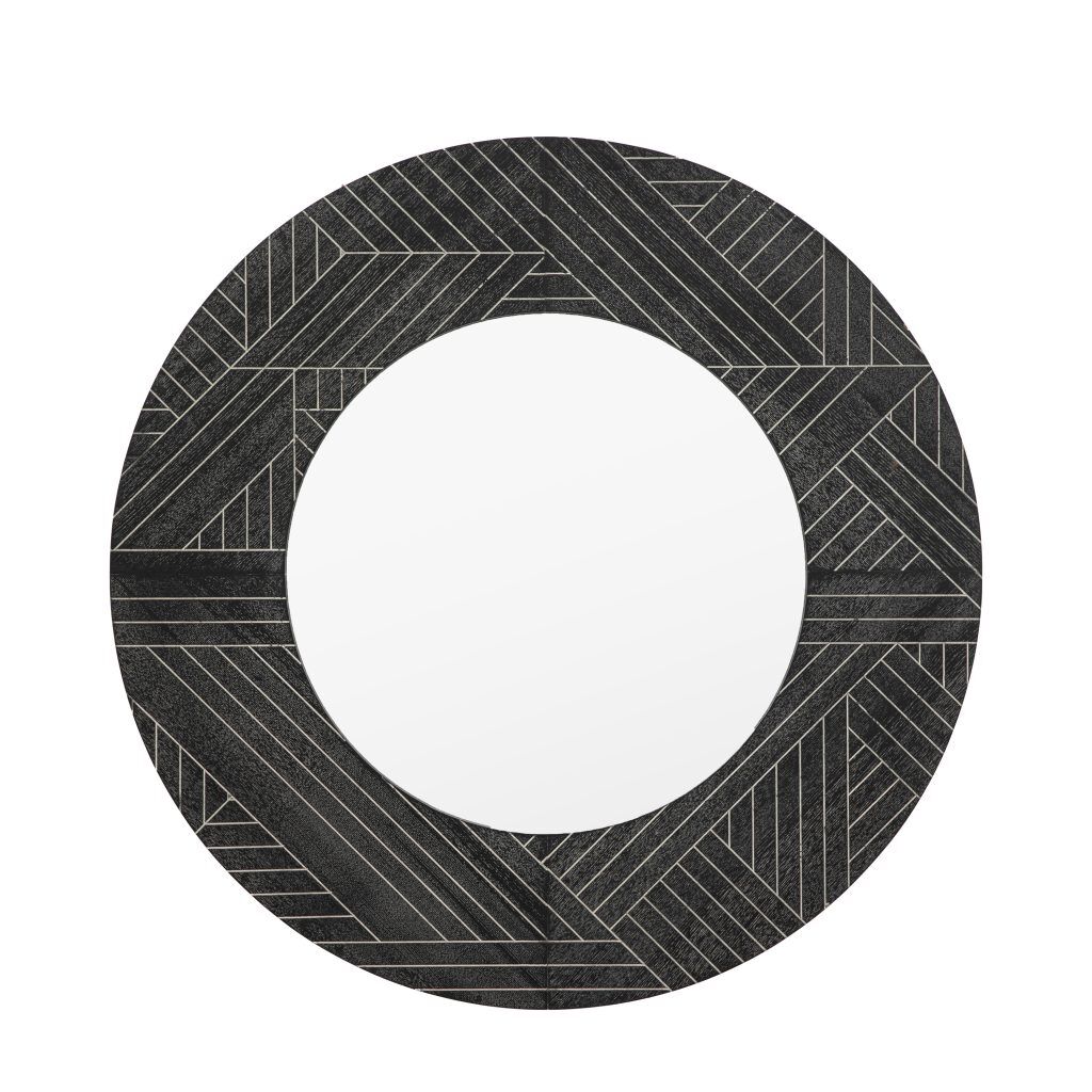 Gallery Direct Kakuda Round Mirror | Shackletons