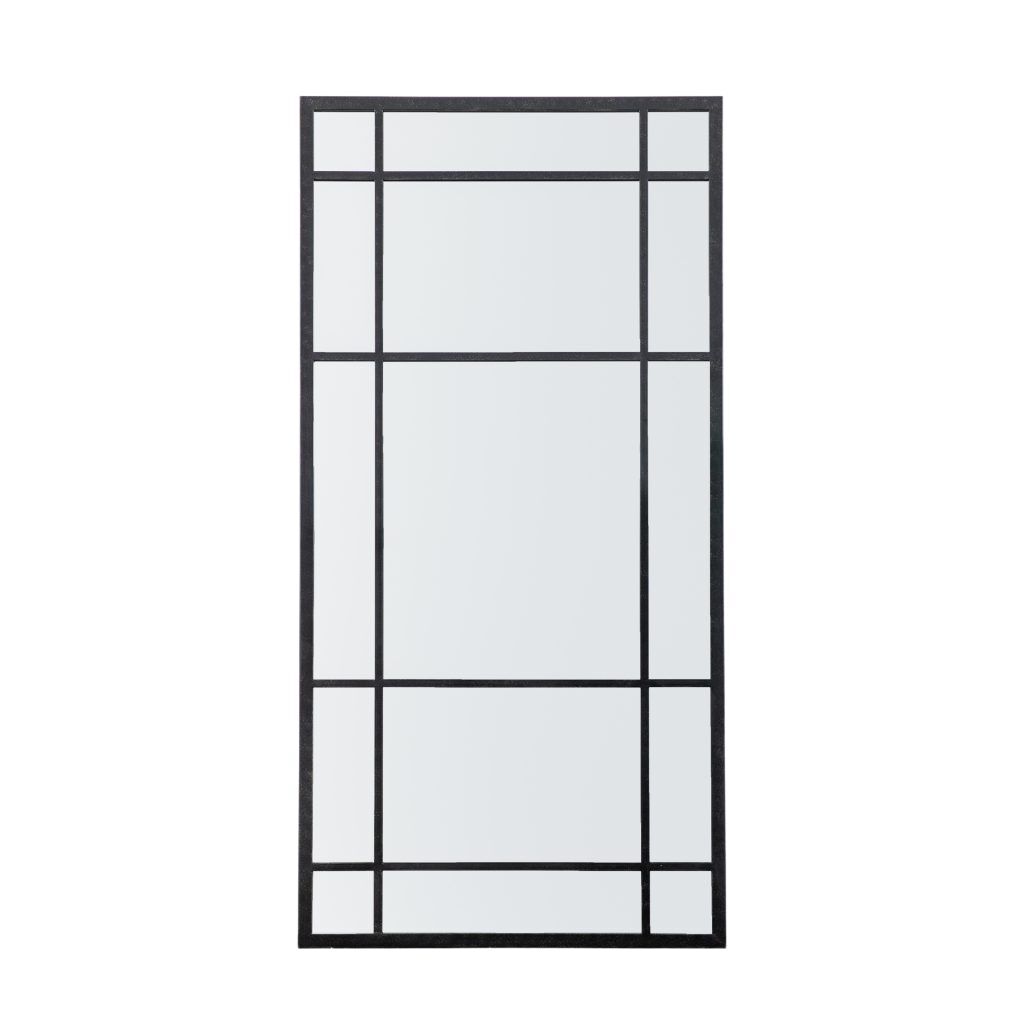 Gallery Direct Margate Mirror Black | Shackletons