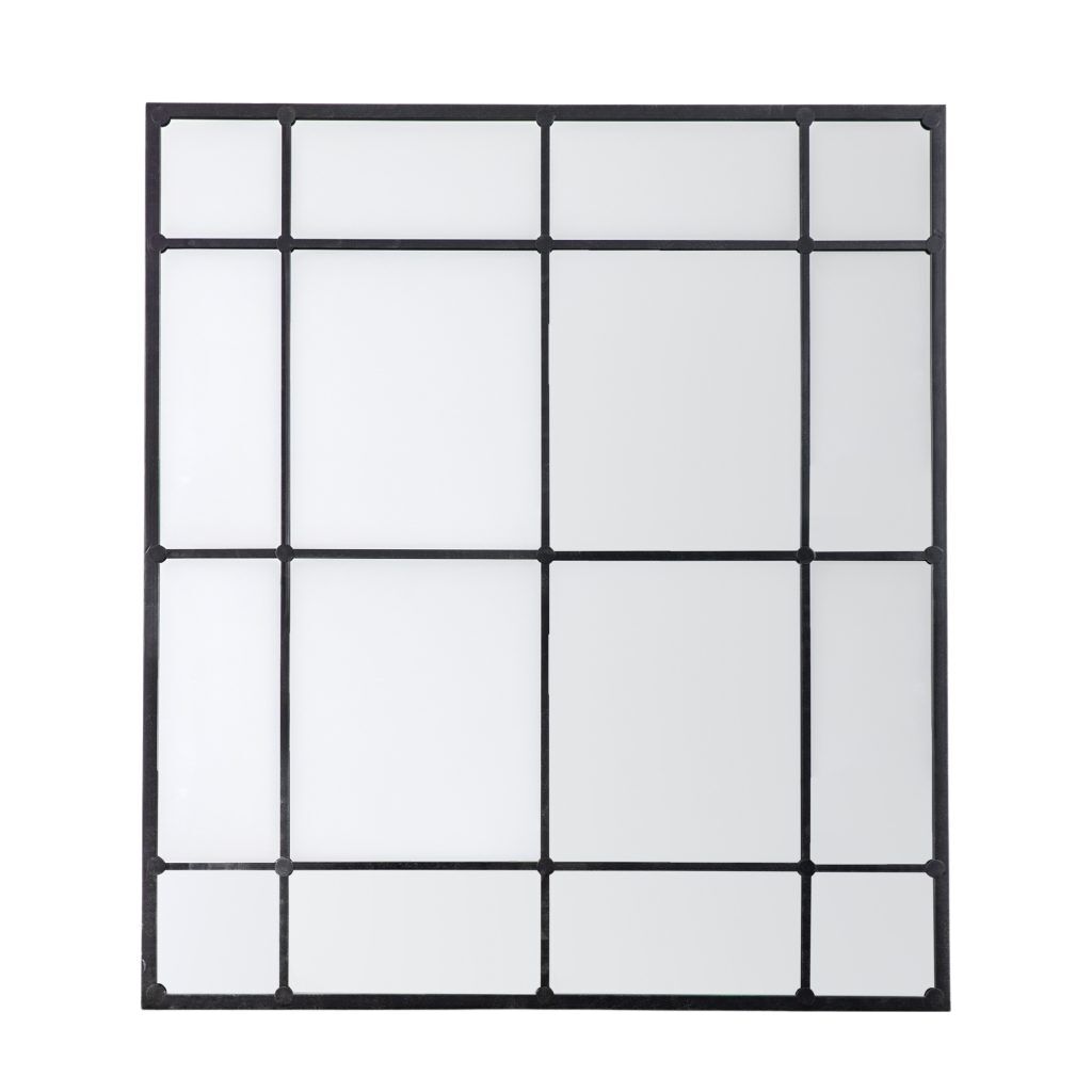 Gallery Direct Margate Mirror Black | Shackletons