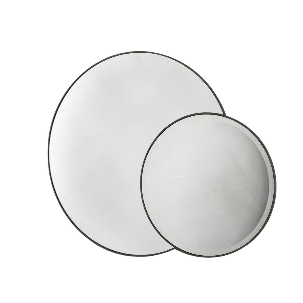 Gallery Direct Ostia Mirror Black | Shackletons