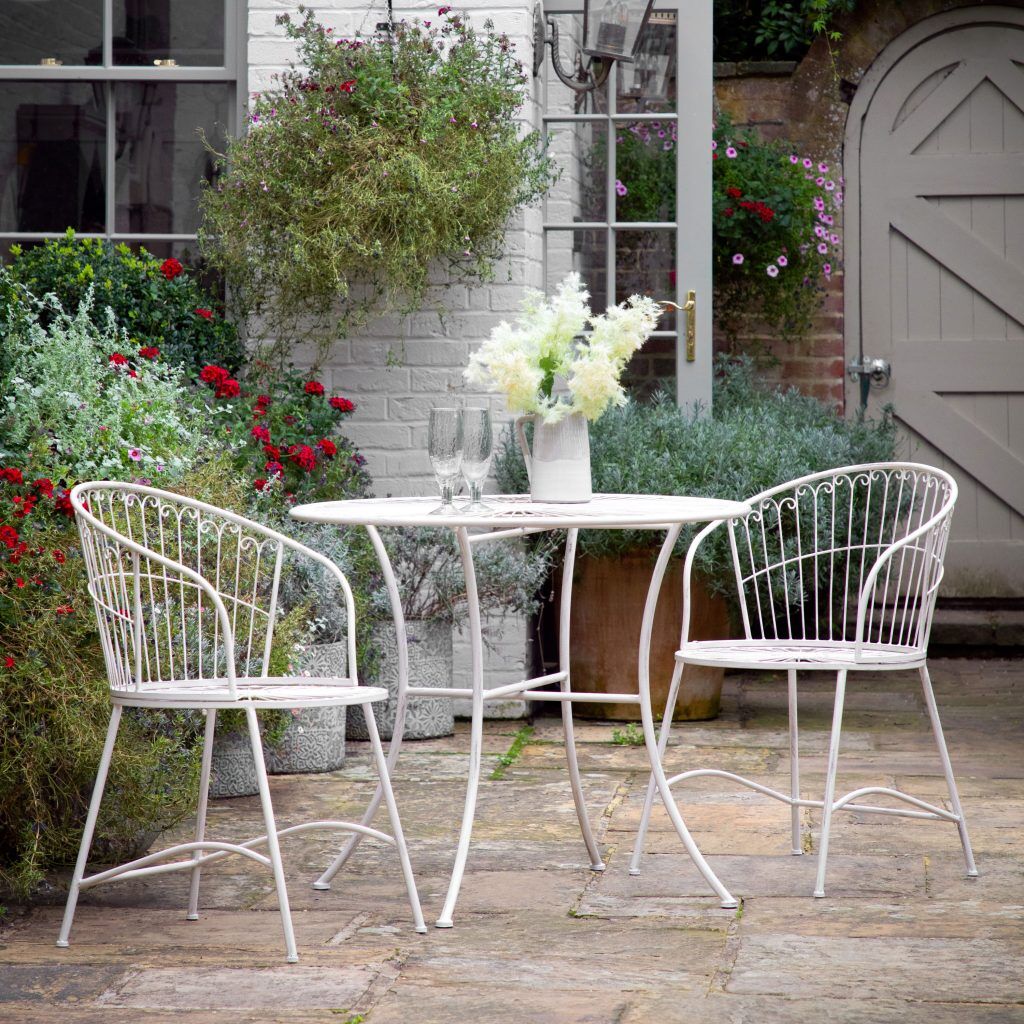 Gallery Outdoor Siracusa 2 Seater Bistro Set Vanilla | Shackletons