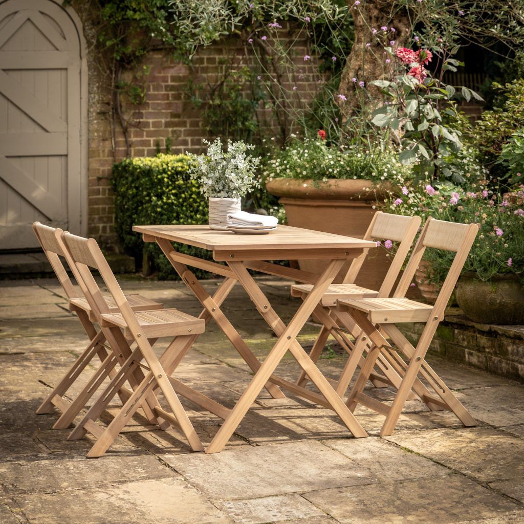 Gallery Outdoor Lindos Folding Dining Set | Shackletons