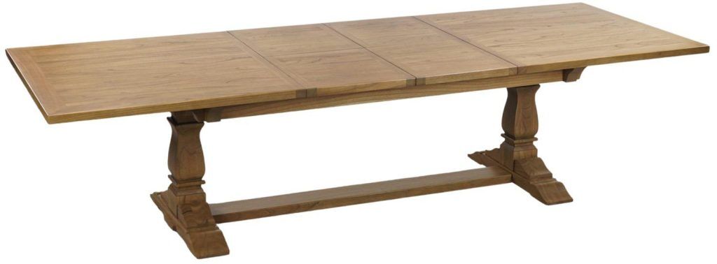 Carlton Furniture Windermere Small Monastery Extending Dining Table Natural Finish | Shackletons