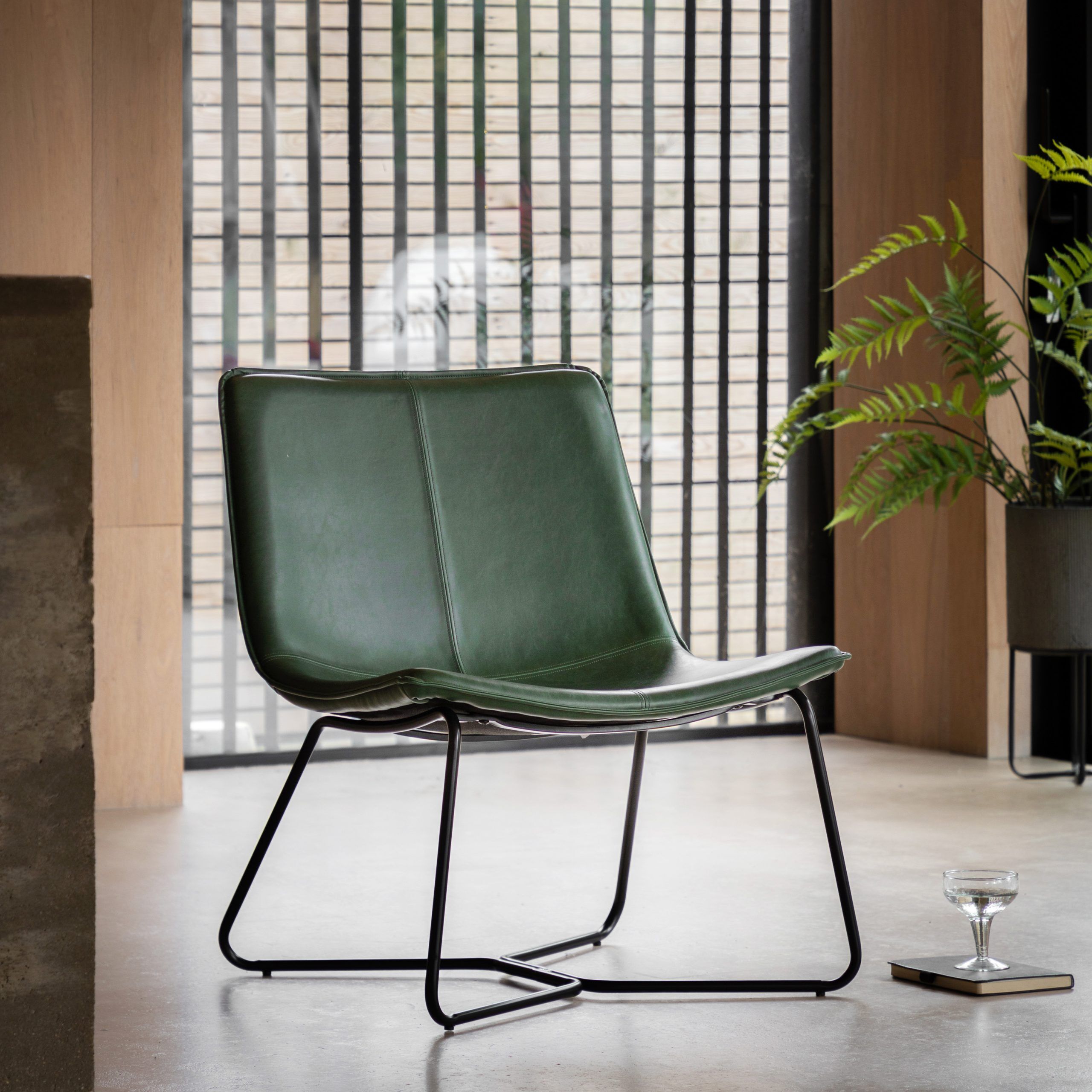 Gallery Direct Hawking Lounge Chair Green