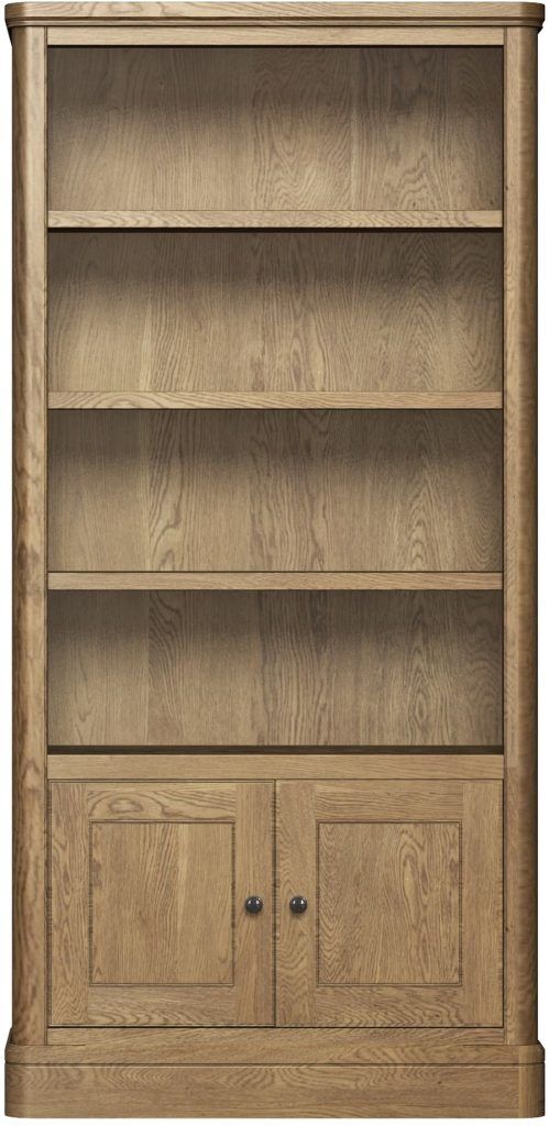 Carlton Furniture   Copeland Tall Bookcase with Cupboard | Shackletons