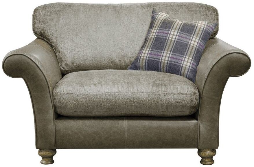 Alexander  James Blake Standard Back Snuggler Chair in Satchel Biscotti | Shackletons