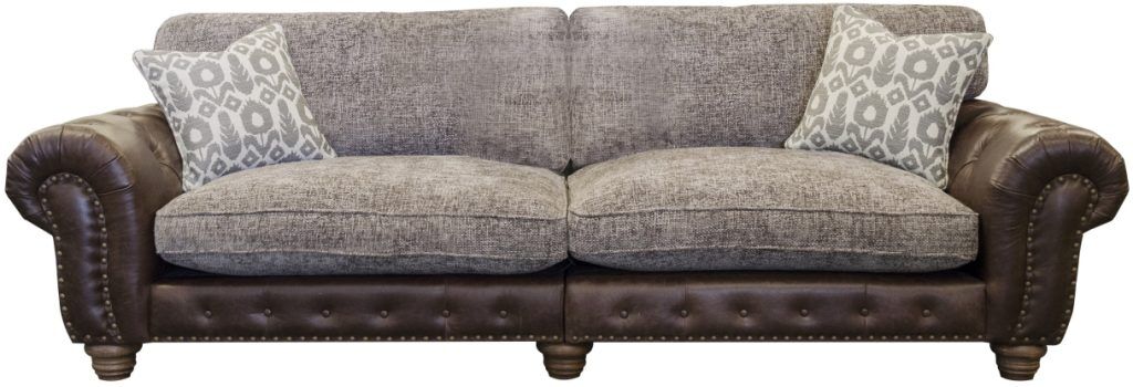 Alexander  James Wilson Grand Split Sofa Standard Back in Satchel Nutmeg | Shackletons