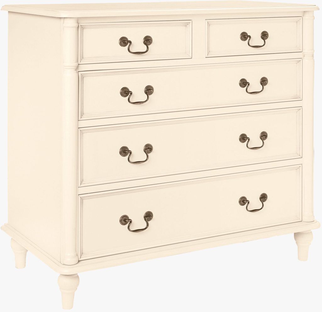 Laura Ashley Clifton 2+3 Chest in Ivory | Shackletons