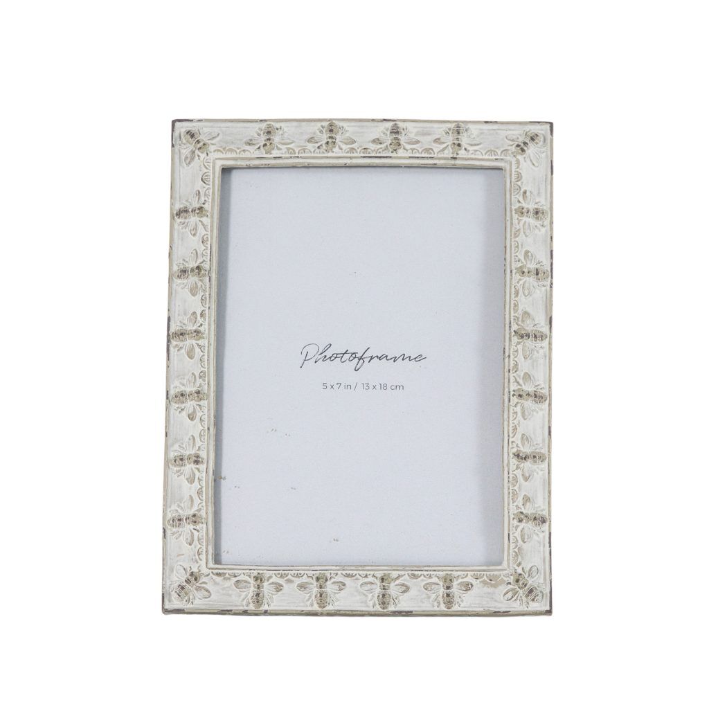 Gallery Direct Honey Bee Photo Frame 5 Antique Grey | Shackletons