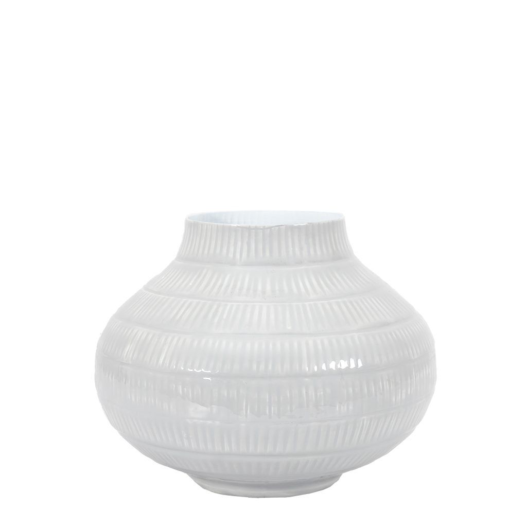 Gallery Direct Emmy Vase Large Pale Grey | Shackletons