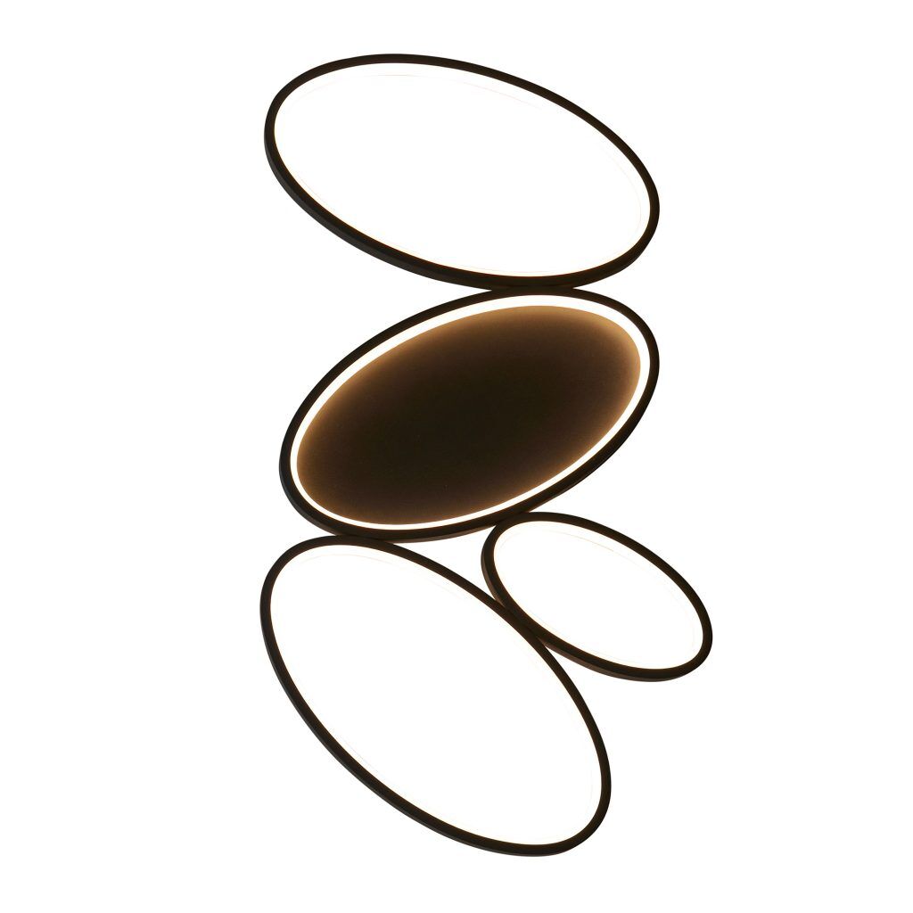 Gallery Direct Ovals 4 Ceiling Light | Shackletons