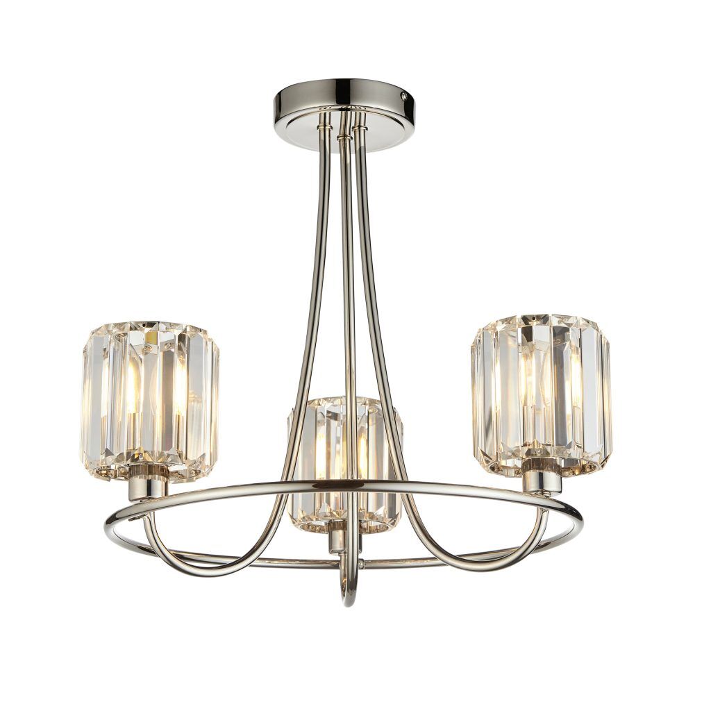 Gallery Direct Berenice 3 Ceiling Light | Shackletons
