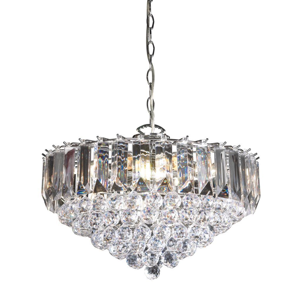 Gallery Direct Fargo 6 Pendant Light Chrome | Shackletons