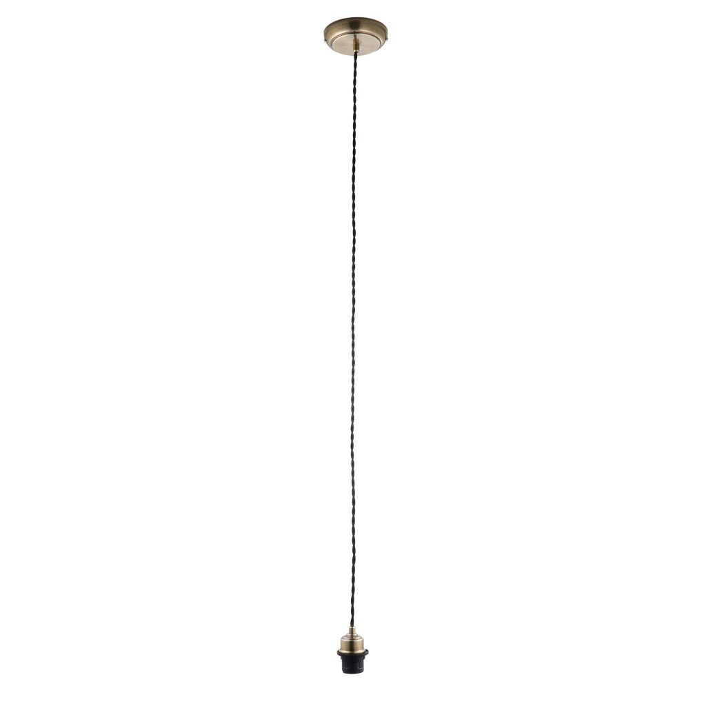 Gallery Direct Cable Set Flex Pendant Light Antique Brass | Shackletons