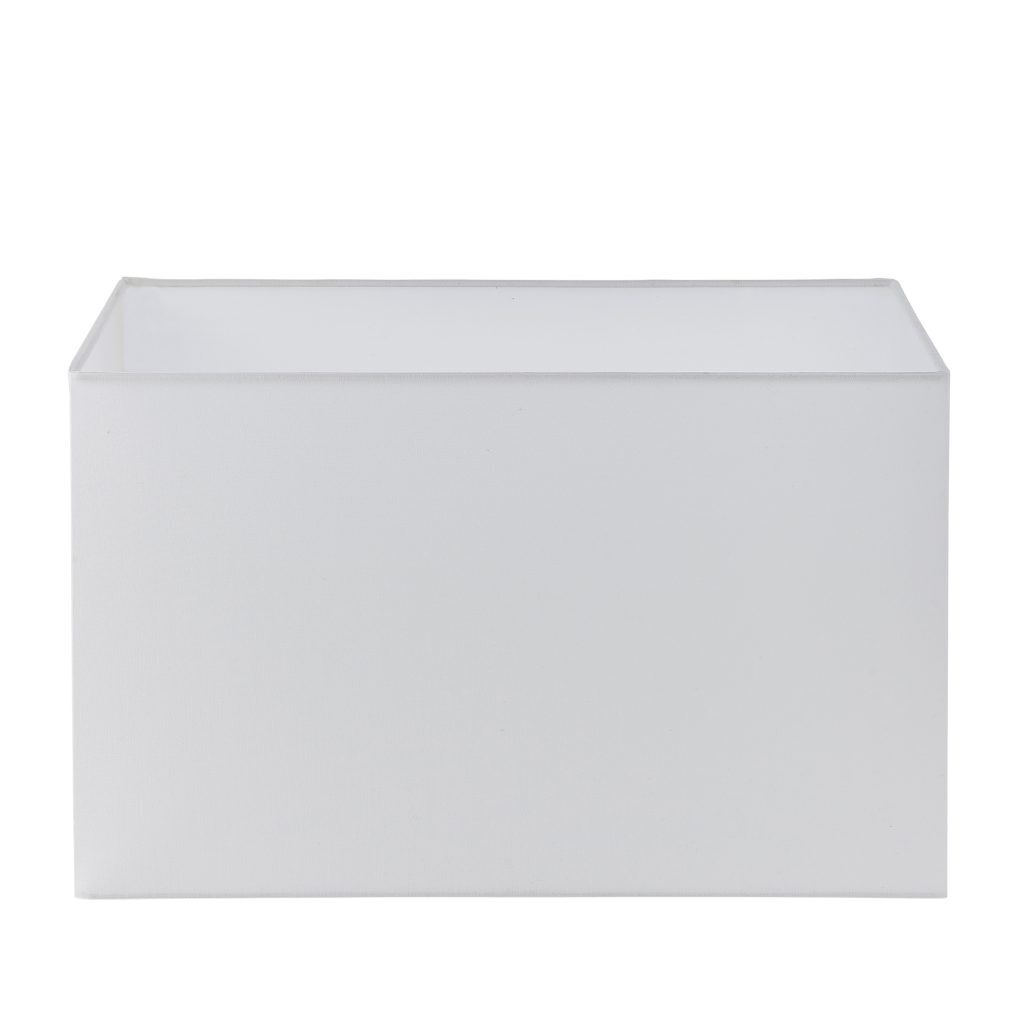 Gallery Direct Rectangular 1 Shade Light White 250x410x225mm | Shackletons