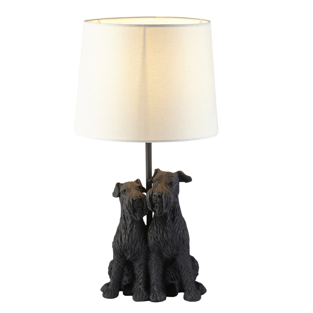 Gallery Direct Westie 1 Table Lamp Black | Shackletons