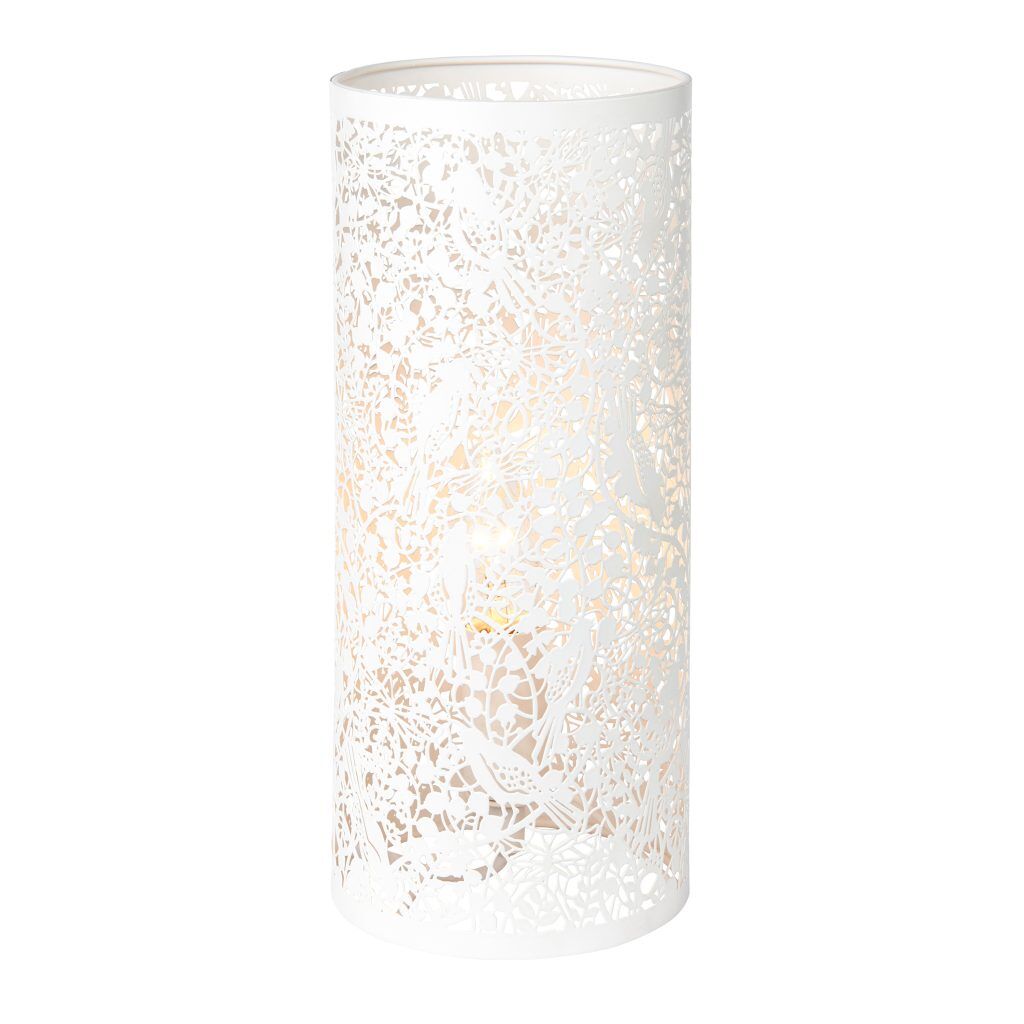 Gallery Direct Secret Garden Table Lamp Matt Ivory | Shackletons