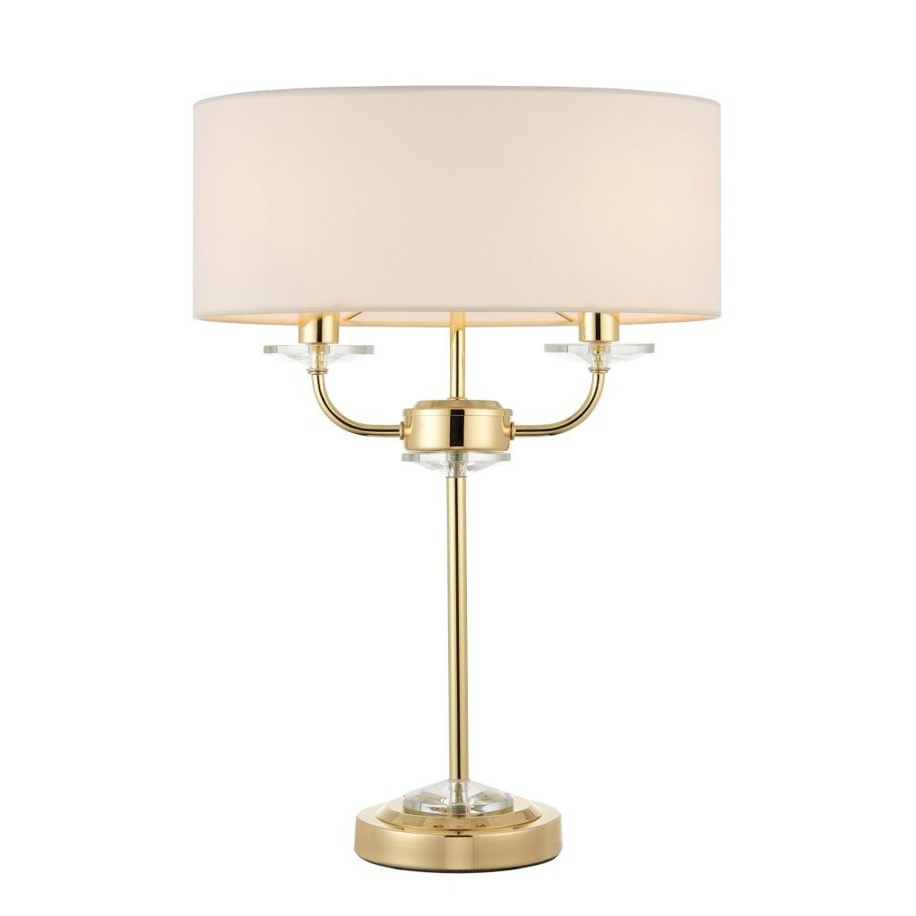 Gallery Direct Nixon Table Lamp Brass | Shackletons
