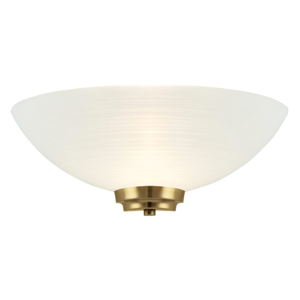 Gallery Direct Welles Wall Light Antique Brass | Shackletons