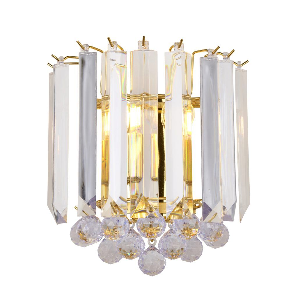 Gallery Direct Fargo Wall Light Brass | Shackletons