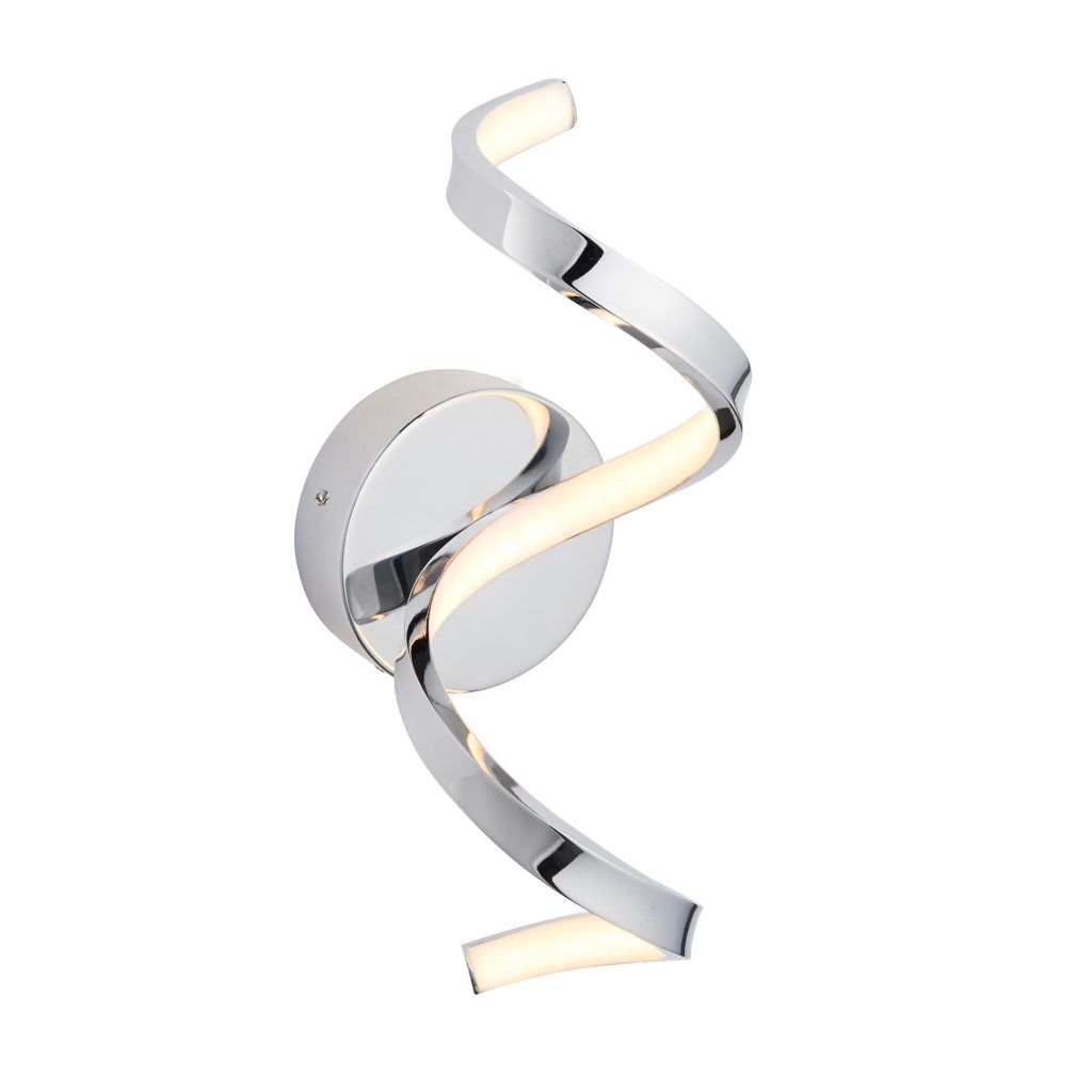 Gallery Direct Astral Bathroom 1 Wall Light Chrome | Shackletons