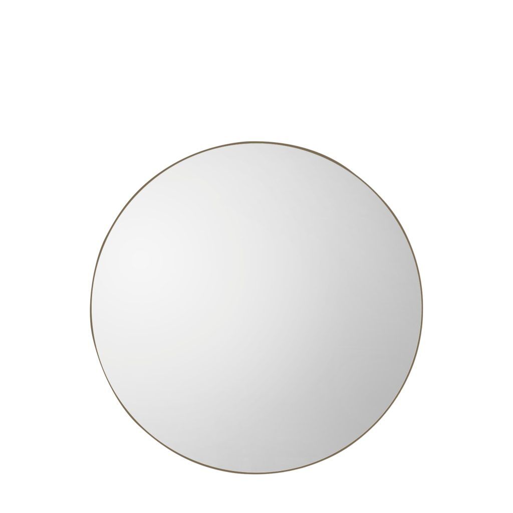 Gallery Direct Bowie Round Mirror Champagne | Shackletons