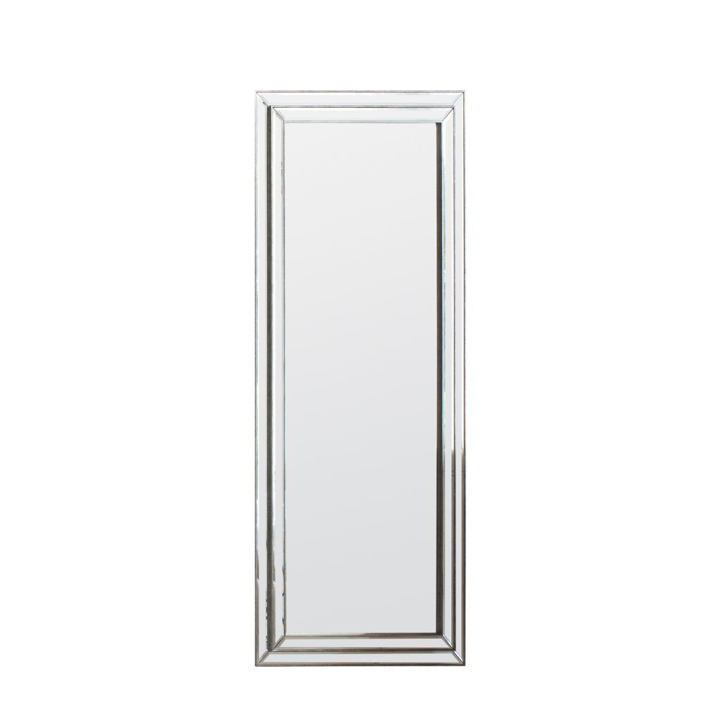 Gallery Direct Chambery Leaner Mirror Pewter | Shackletons