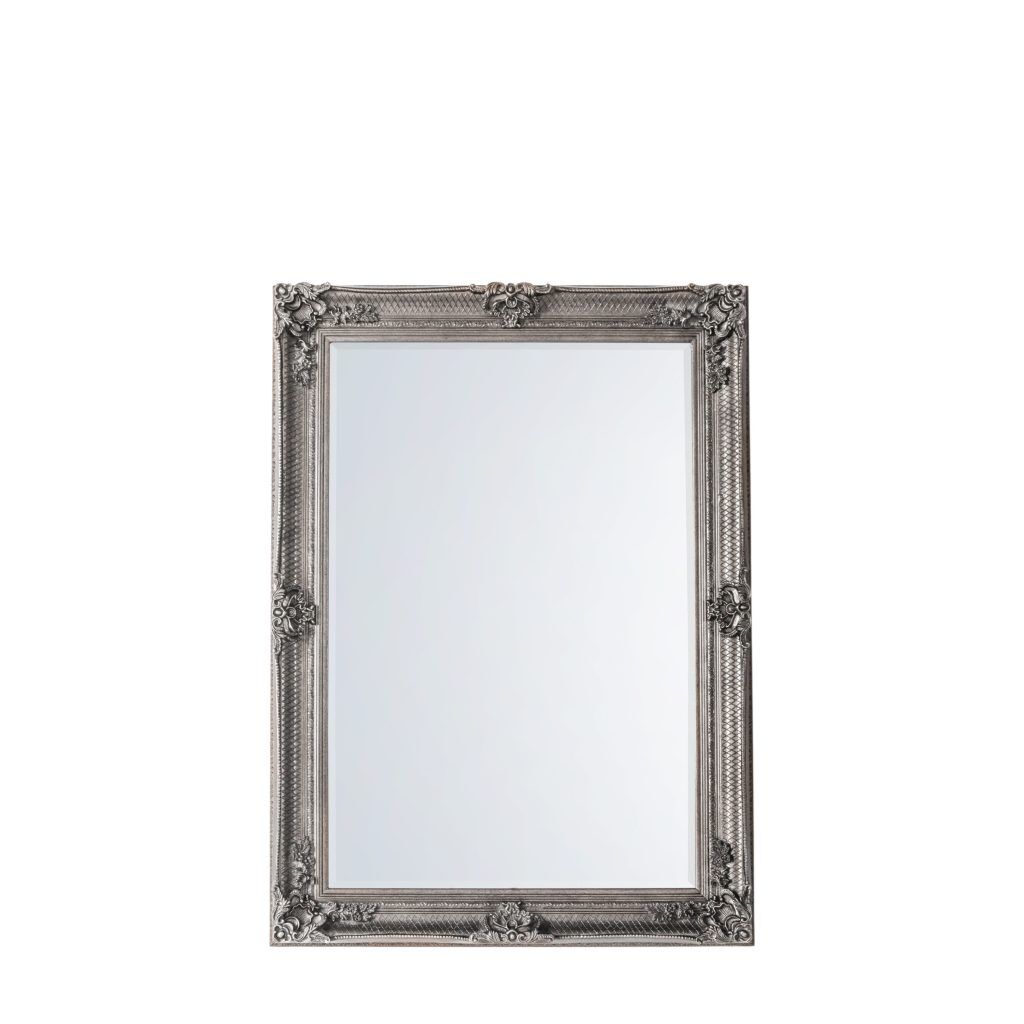 Gallery Direct Abbey Rectangle Mirror Silver | Shackletons