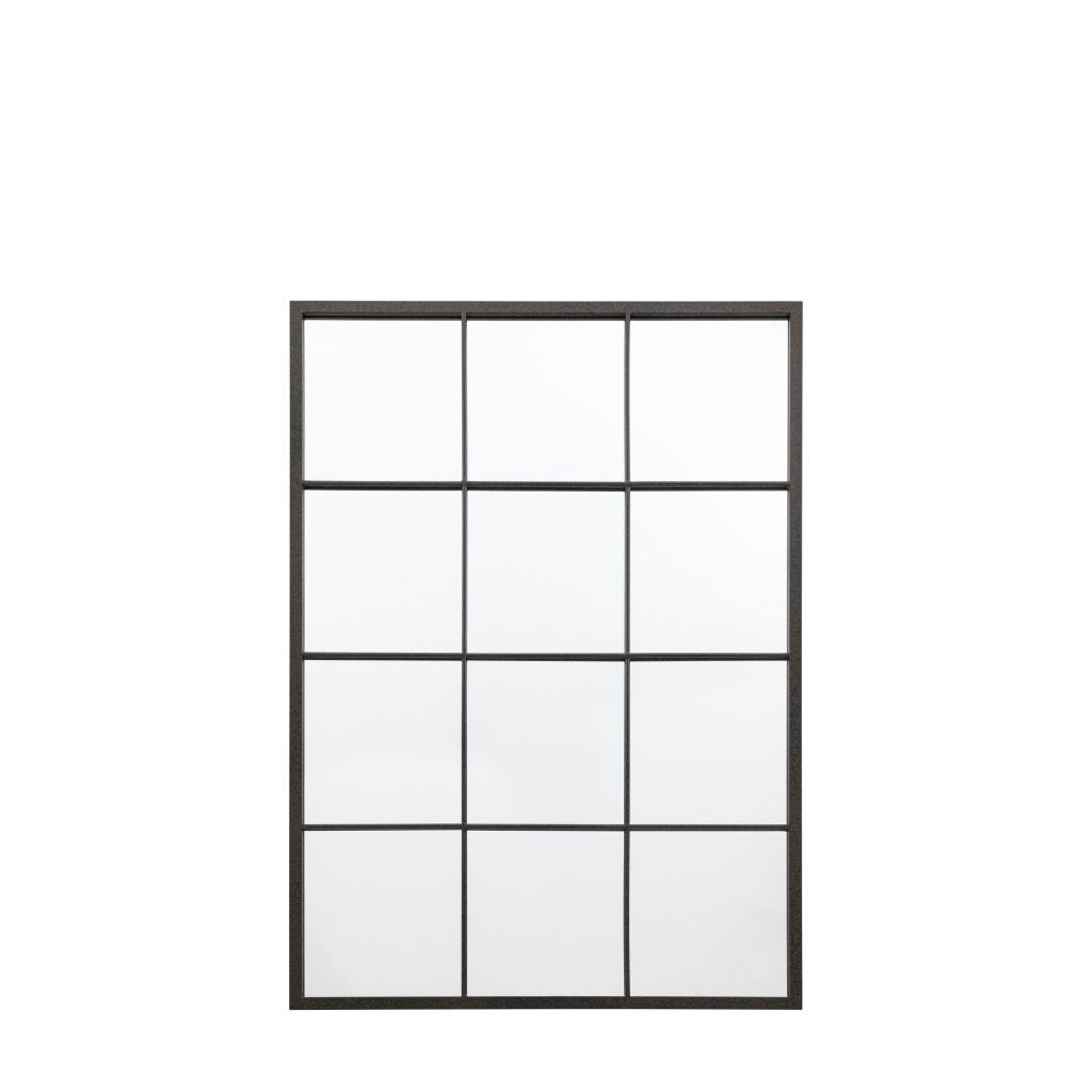 Gallery Direct Chafford Mirror Black | Shackletons