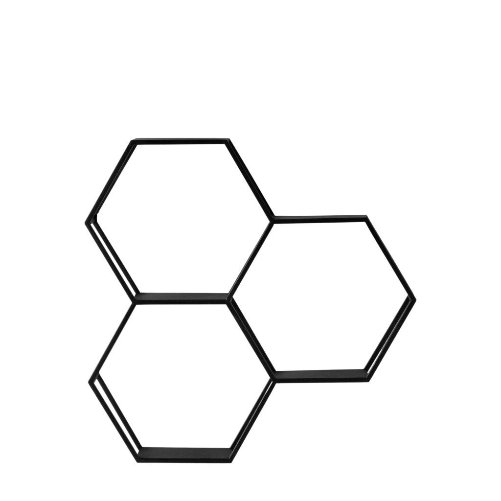 Gallery Direct Heston Metal Wall Storage Unit 700x680mm | Shackletons