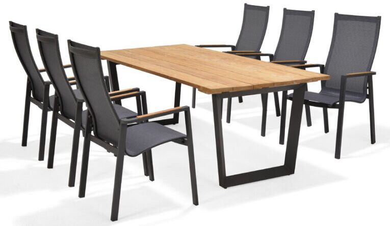 LifestyleGarden Palau 6 Seat Dining Set | Shackletons