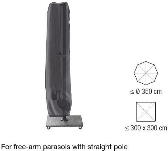 LifestyleGarden  Premium Furniture Cover for cantilever parasol   Grey | Shackletons