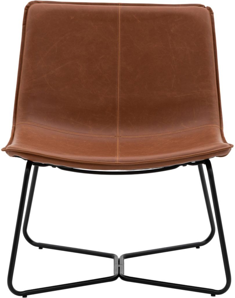 Gallery Direct Hawking Lounge Chair Brown | Shackletons