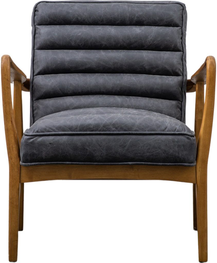 Gallery Direct Datsun Armchair Antique Ebony | Shackletons