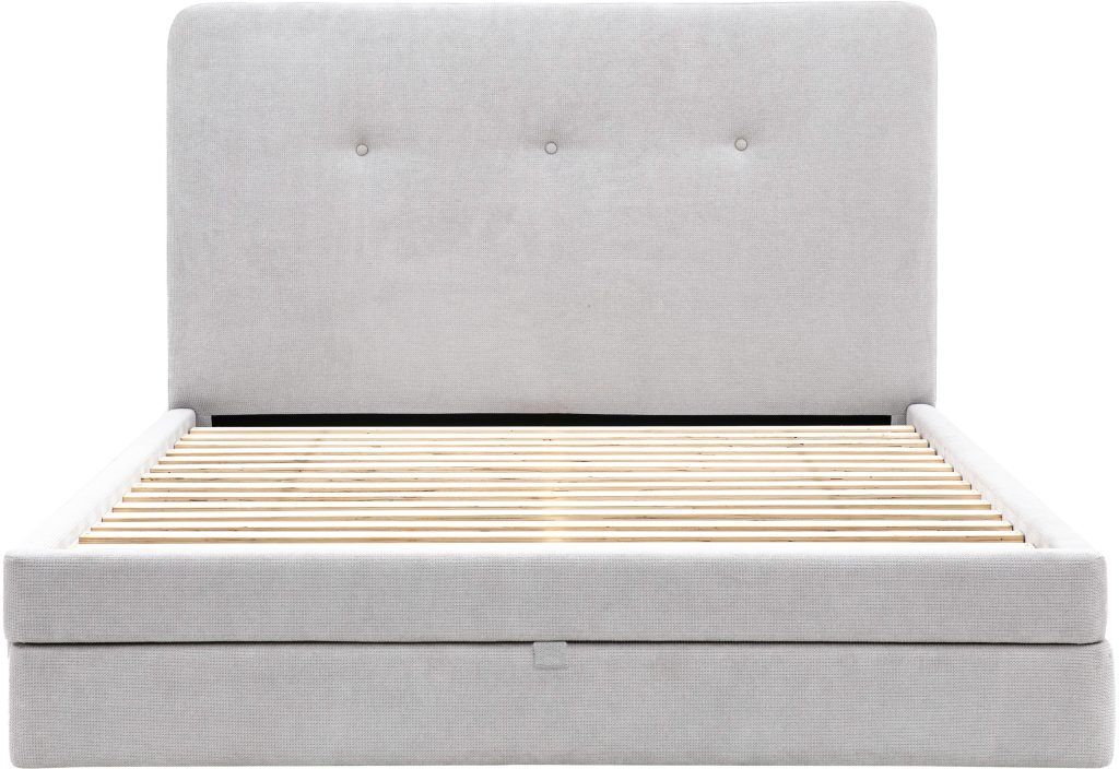 Gallery Direct Marlowe 2 Drawer Bedstead 5 Taupe | Shackletons