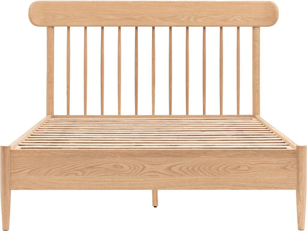Gallery Direct Hatfield 5 Spindle Bed Natural | Shackletons