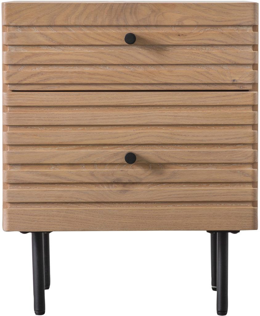 Gallery Direct Okayama 2 Drawer Bedside | Shackletons